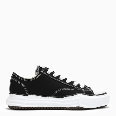 Miharayasuhiro Maison Mihara Yasuhiro Black Peterson Low Sneakers In Canvas In Black