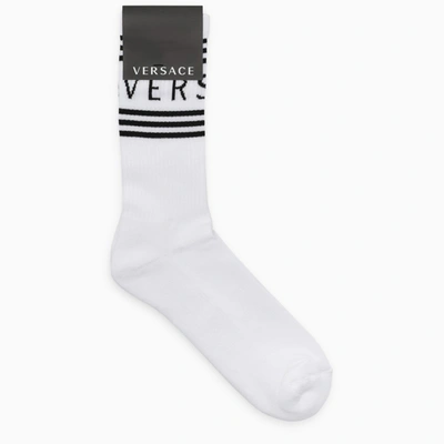 Shop Versace | White Sports Socks