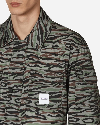 Serving The People Woolrich Cargo Overall Green In Black