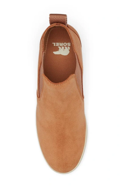 Sorel Out N About Slip-on Wedge Shoe Ii In Tawny Buff/ Chalk