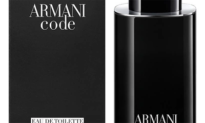 Shop Armani Beauty Code Eau De Toilette Refillable Fragrance, 4.2 oz