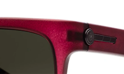 Shop Electric X Jason Momoa Knoxville Xl Polarized Keyhole Sunglasses In Matte Boars Blood/ Grey Polar