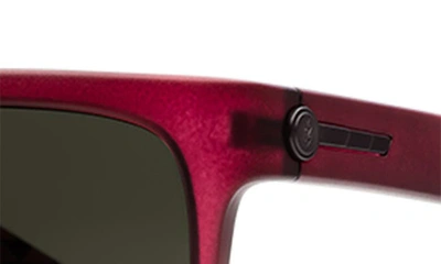 Shop Electric X Jason Momoa Knoxville Polarized Keyhole Sunglasses In Matte Boars Blood/ Grey Polar