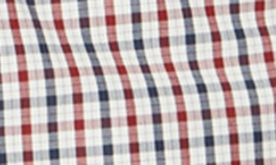 Shop Ben Sherman Check Cotton Button-down Shirt In Red