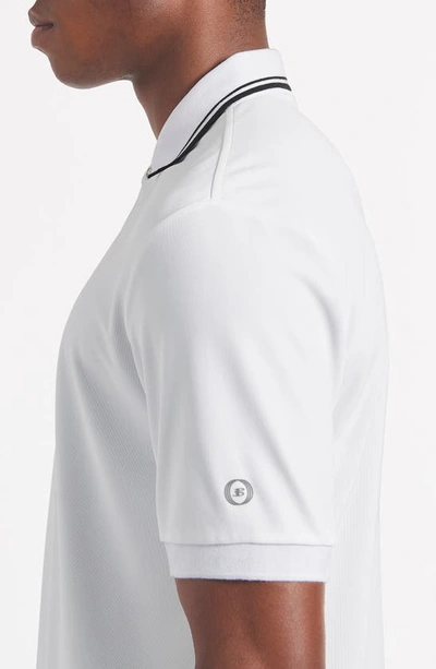 Shop Ben Sherman 360 Motion Polo Shirt In Bright White