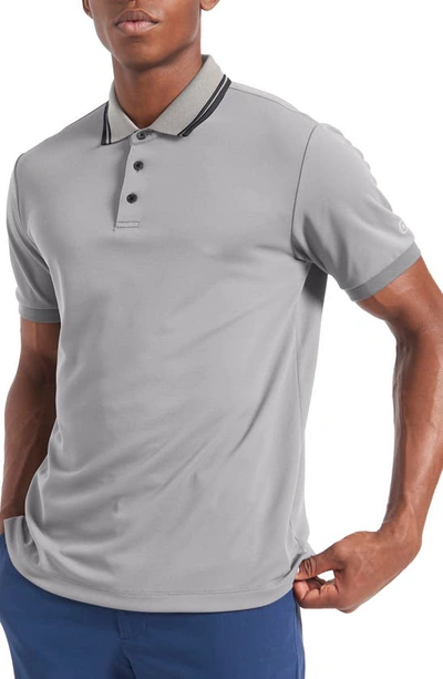 Shop Ben Sherman 360 Motion Polo Shirt In Slate Grey