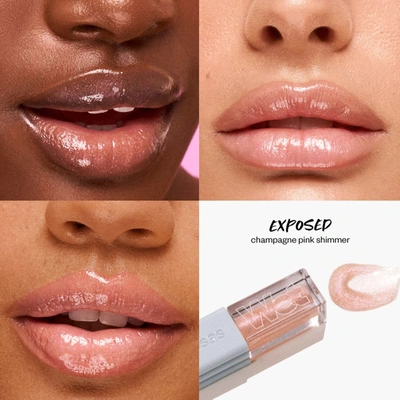 Shop Kosas Wet Lip Oil Plumping Treatment Gloss In Exposed
