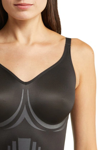 Miraclesuit Fit Sense Shaping Bodysuit In Black