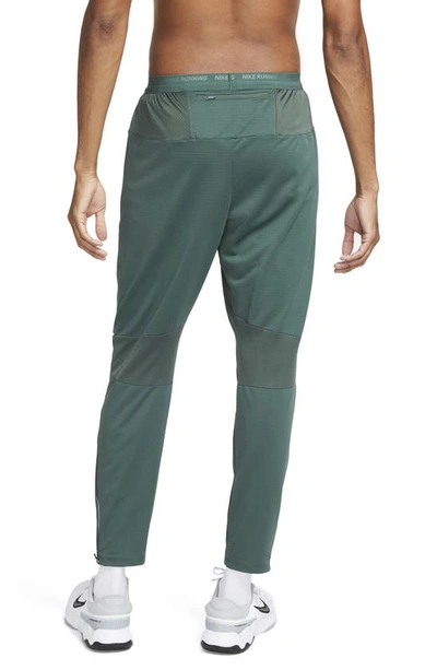 Nike Men's Phenom Dri-fit Knit Running Pants In Faded Spruce