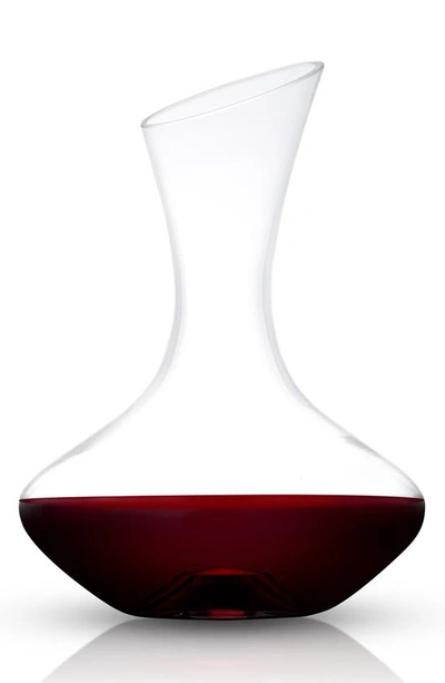 Shop Joyjolt Lancia Crystal Wine Decanter In Clear