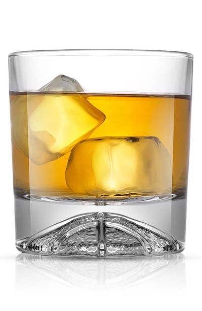 Joyjolt Swish Double Old Fashioned Tumbler In Clear