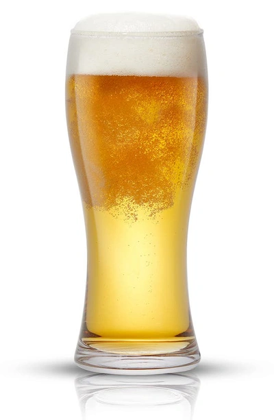 Joyjolt Callen Pilsner Beer Glass In Clear
