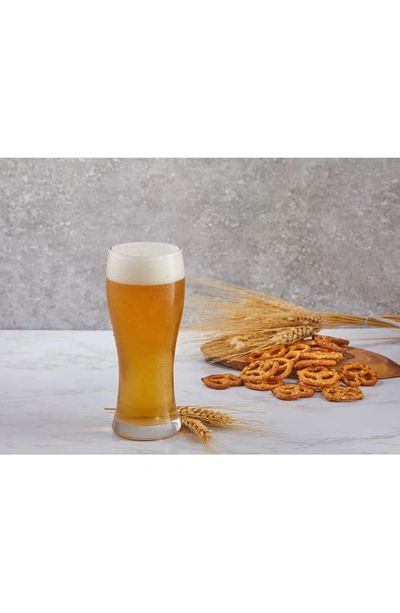 Joyjolt Callen Pilsner Beer Glass In Clear