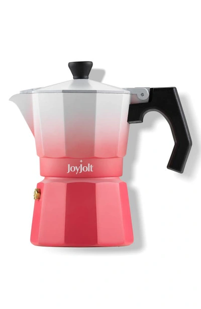 Shop Joyjolt Italian Mokapot Espresso Machine In Pink