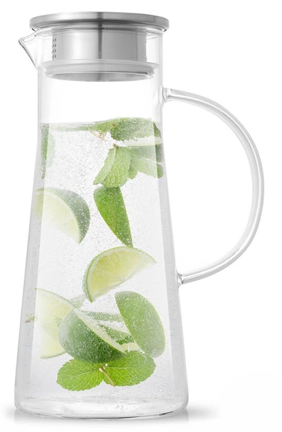 Shop Joyjolt Breeze Glass Drink Water Pitcher In Clear