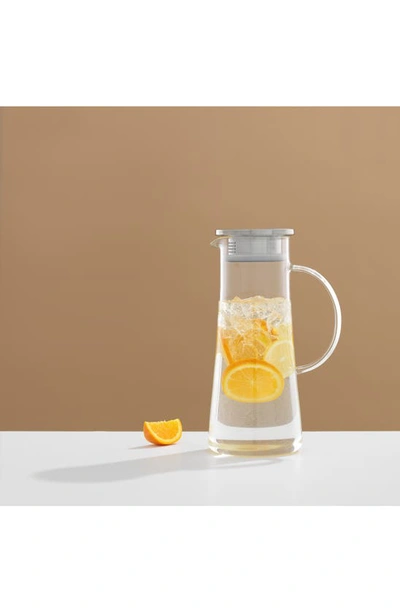 Joyjolt Breeze Glass Drink Water Pitcher In Clear