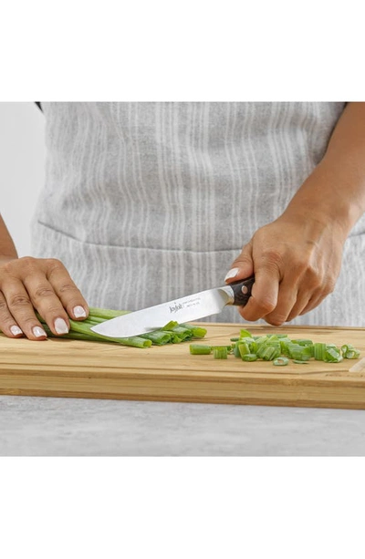 Joyjolt Stainless Steel Utility Knife & Paring Knife 2-piece Set In Silver/ Black