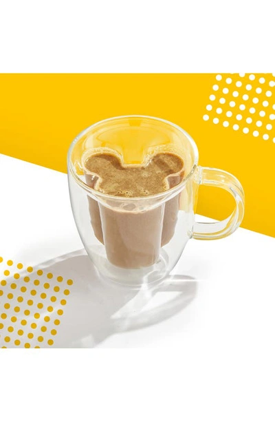 Joyjolt Disney Mickey 3d Coffee Cups In Clear