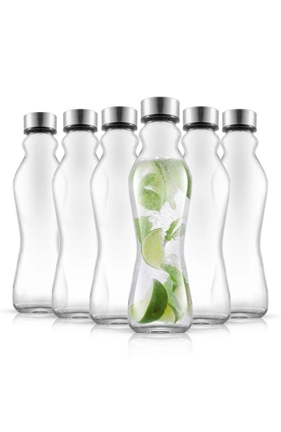 Shop Joyjolt Spring Glass Insulated Water Bottle In Clear