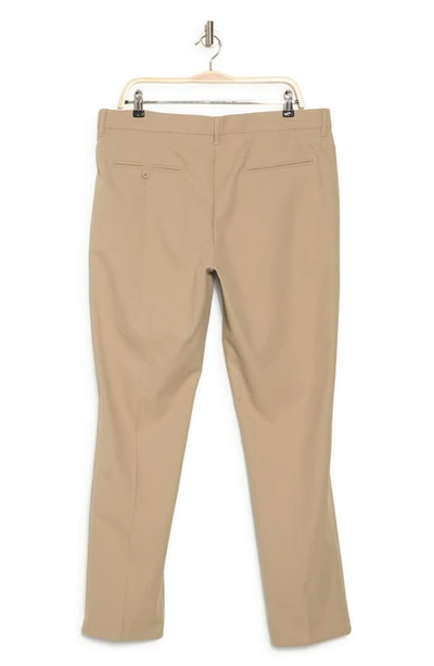 Original Penguin Golf Flat Front Solid Golf Pants In Chinchilla