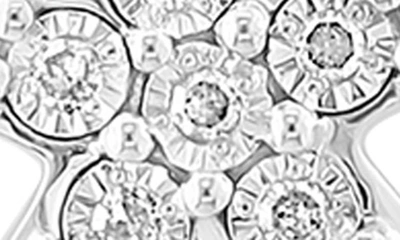 Effy Sterling Silver Diamond Starfish Pendant Necklace In Silver