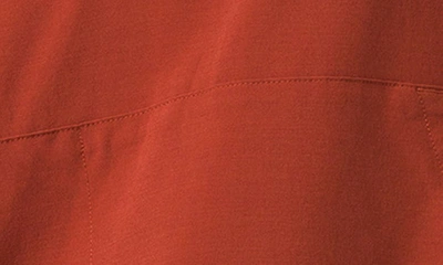 Shop Prana Railay Half Zip Pullover In Rust