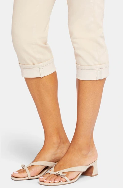 Shop Nydj Marilyn Straight Leg Capri Jeans In Feather