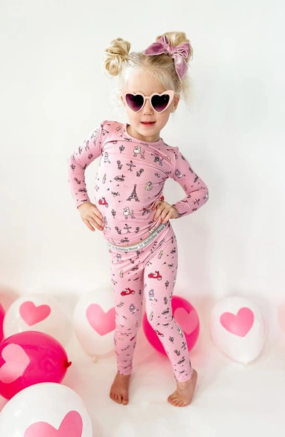 Shop Bellabu Bear Kids' French Poodle Fitted Two-piece Pajamas
