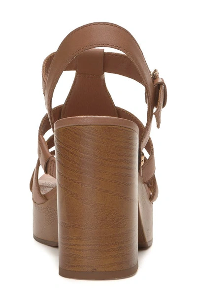Shop Lucky Brand Imana Platform Sandal In Tan