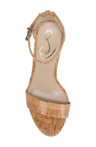 Shop Sam Edelman Yaro Ankle Strap Sandal In Natural