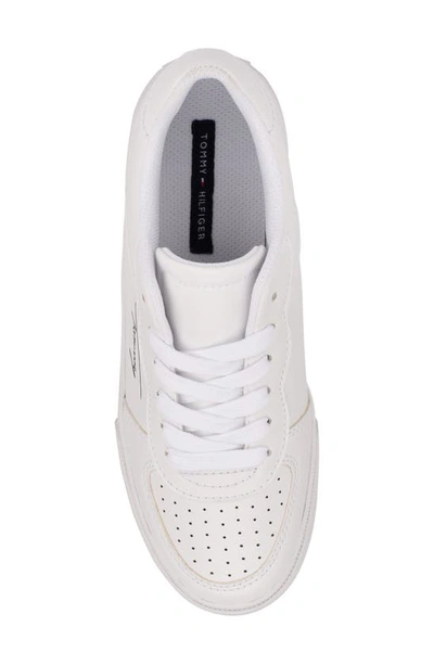 Shop Tommy Hilfiger Laguna Sneaker In White 140
