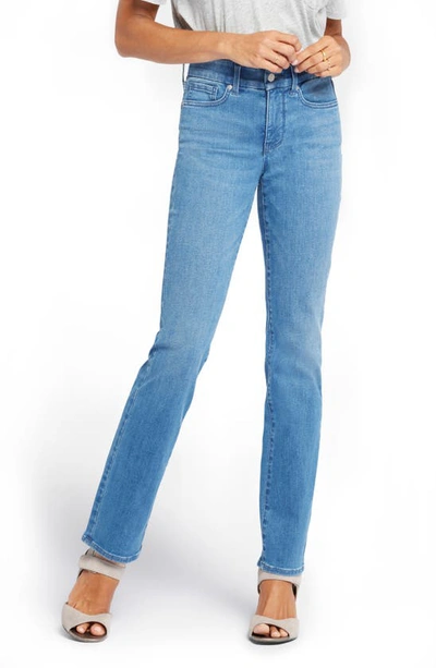 Shop Nydj Waist Match Marilyn Straight Leg Jeans In Stunning