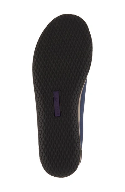 David Tate Gossip Slip-on Sneaker In Navy Fabric