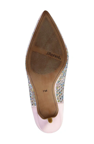 J. Reneé Sesily Pointed Toe Pump In Pink