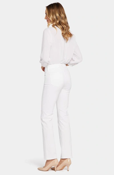 Shop Nydj Marilyn Straight Leg Jeans In Optic White