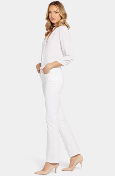 Shop Nydj Marilyn Straight Leg Jeans In Optic White