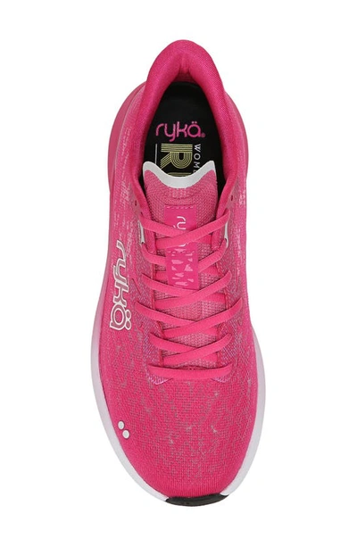 Shop Ryka Euphoria Running Shoe In Pink Begonia