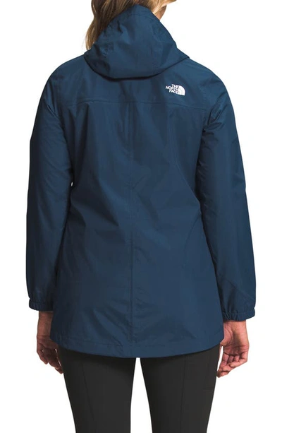Shop The North Face Antora Waterproof Hooded Parka In Shady Blue