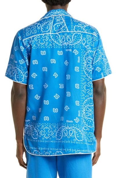 Rhude Men's Bandana Vacation Shirt