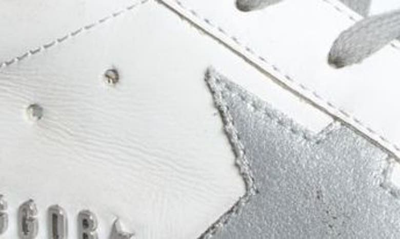 Shop Golden Goose Super-star Sneaker In White/ Silver/ Ice