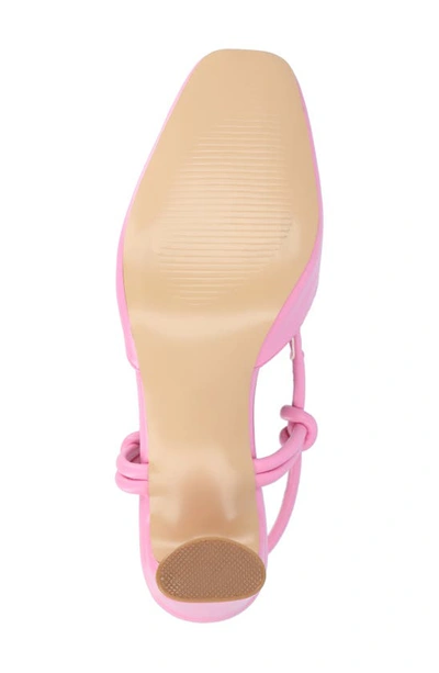 Journee Collection Margeene Slingback Pump In Pink