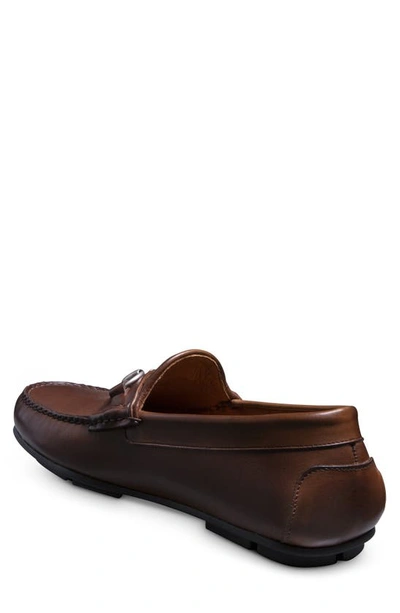 Shop Allen Edmonds Sebastian Bit Driving Loafer In Mahogany