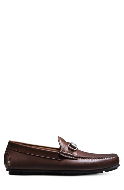 Shop Allen Edmonds Sebastian Bit Driving Loafer In Mahogany