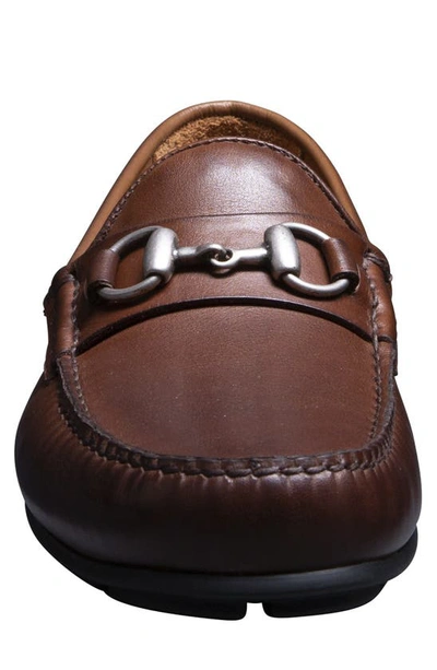 Shop Allen Edmonds Sebastian Bit Driving Loafer In Mahogany