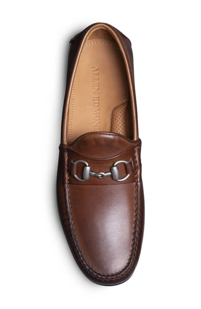 Shop Allen Edmonds Sebastian Bit Driving Loafer In Mahogany