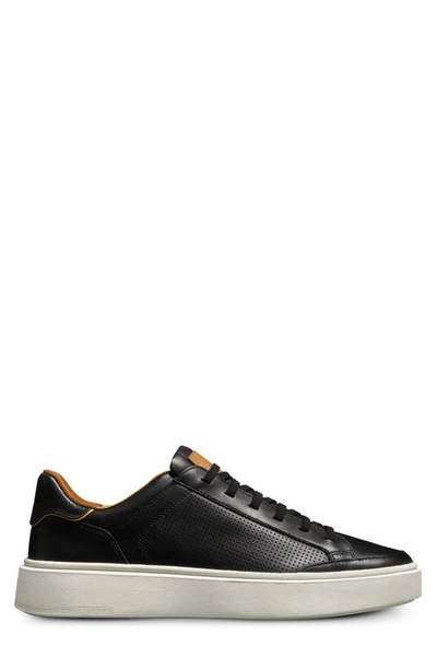 Shop Allen Edmonds Oliver Stretch Lace Slip On Sneaker In Black