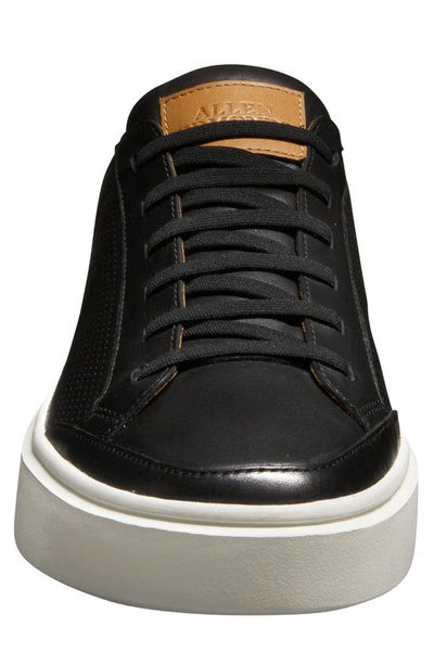 Shop Allen Edmonds Oliver Stretch Lace Slip On Sneaker In Black