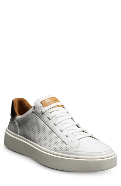 Shop Allen Edmonds Oliver Stretch Lace Slip On Sneaker In White