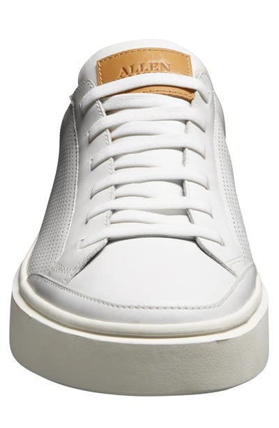 Shop Allen Edmonds Oliver Stretch Lace Slip On Sneaker In White