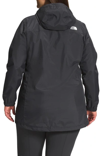 Shop The North Face Antora Waterproof Jacket In Asphalt Grey